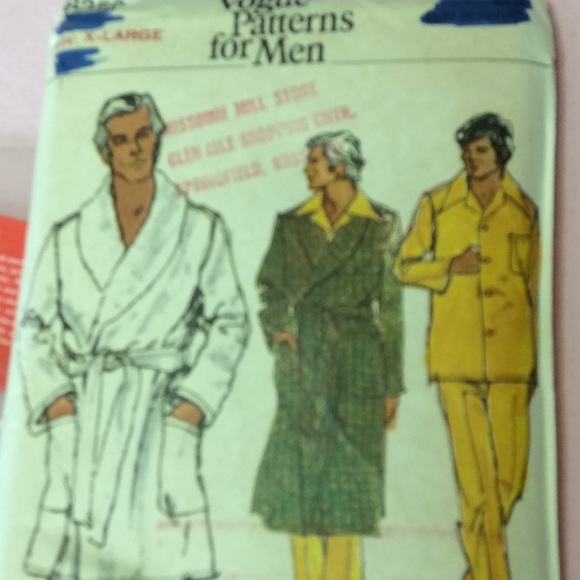 FINAL SALE PRICE Vogue XL Robe Pattern, Seam Sealer + + - Picture 2 of 4